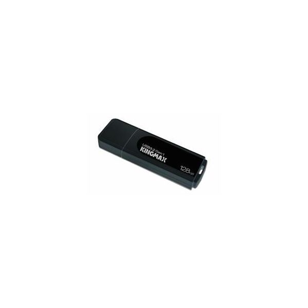 Kingmax 128 GB USB Flash Drive, USB 3.2 Gen 1, Black