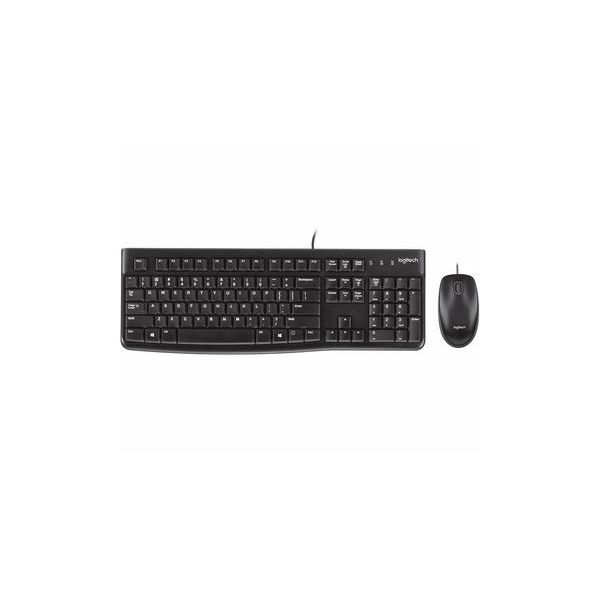 Logitech tipkovnica miš MK120, USB, HR