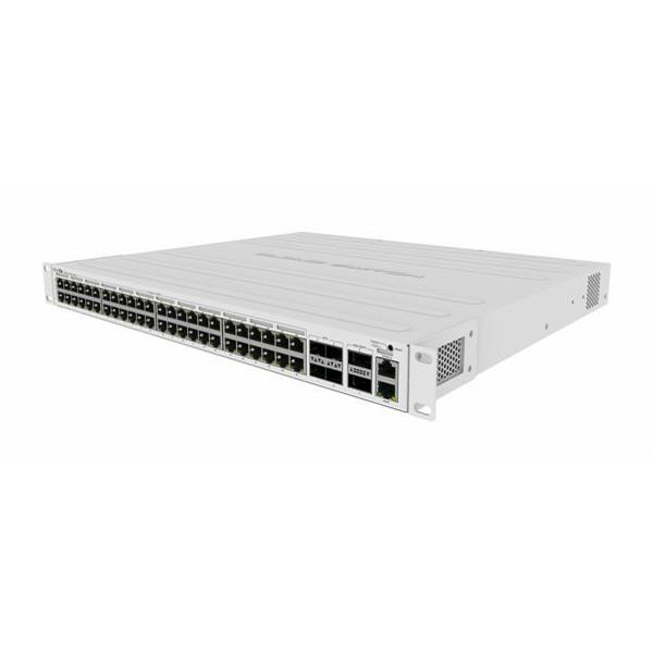 MikroTik (CRS354-48P-4S 2Q RM) Cloud Router 54 Port Switch (48x 1GbE PoE 4x 10G SFP 2x 40G SFP )