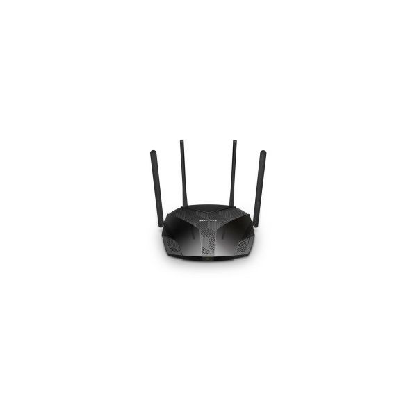 Mercusys AC1800X bežični usmjerivač (Dual-Band WiFi6 Router) 574Mbps/1201Mbps (2.4GHz/5GHz), 802.11ax/ac/a/b/g/n, 3×G-LAN, 1×G-WAN, MU-MIMO, 4×5 dBi fiksne omni-direkcione antene