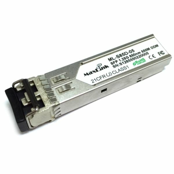 MaxLink 1.25G SFP module, MM, 550m, LC Connector