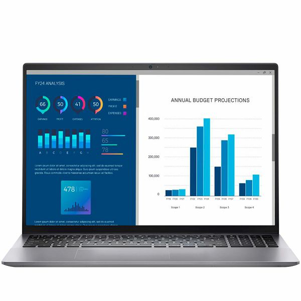 Dell Vostro 5640, 16" FHD+ (1920x1200), Intel Core 7 150U (12MB, 5.4GHz), 16GB (2x8GB) DDR5, M.2 1TB PCIe, Intel Graphics, WiFi, BT, HDMI, USB-C (DP/PD), 2xUSB-A, RJ-45, FHD Cam, Mic, Backlit kb, Win1