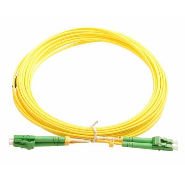 NFO Patch cord, LC APC-LC APC, Singlemode, 9 125, G.657.A2, Duplex, 3mm, 3m