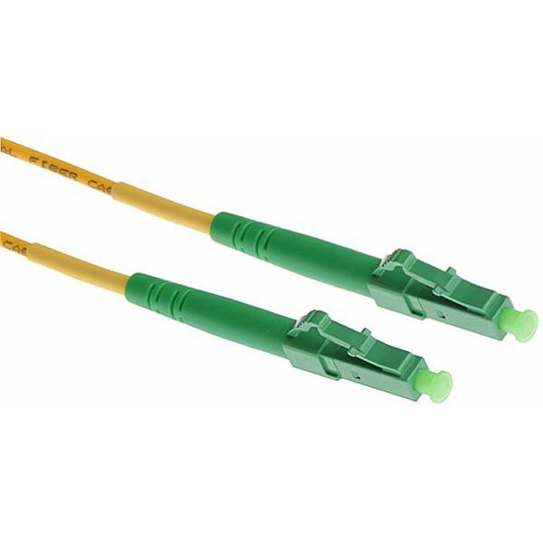 NFO Patch cord, LC APC-LC APC, Singlemode 9 125, simplex, 1m