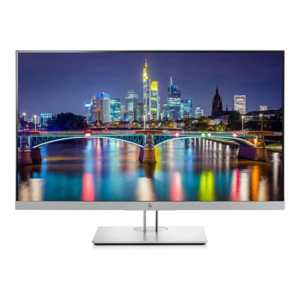 LCD HP EliteDisplay 27" E273q; black/silver;2560x1440, 1000:1, 350cd/m2, VGA, DisplayPort, HDMI, USB-C, USB Hub, AG