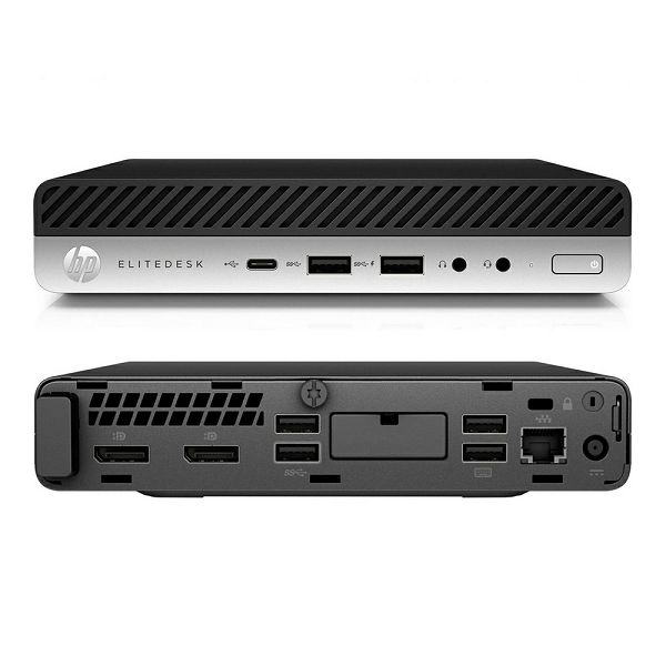 HP EliteDesk 800 G5 DM; Core i5 9500T 2.2GHz/8GB RAM/256GB SSD PCIe;Intel UHD Graphics/Win 11 Pro 64-bit