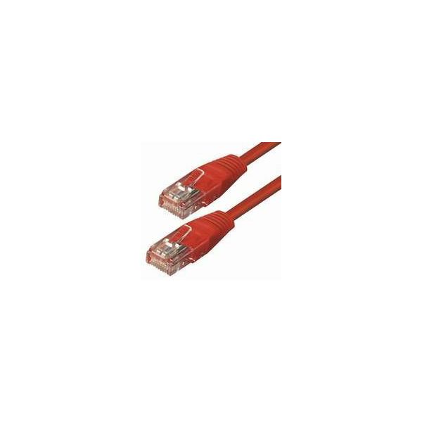 NaviaTec Cat5e UTP Patch Cable 0,5m red