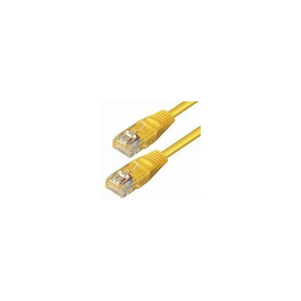 NaviaTec Cat5e UTP Patch Cable 10m yellow