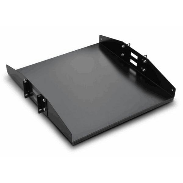 NaviaTec Double Sided Shelf (2U) used for 19" open rack