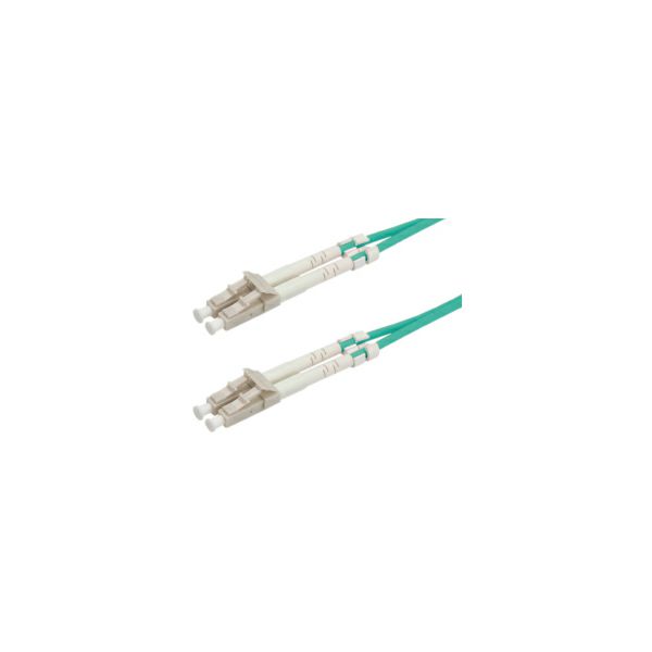 Optički kabel 50/125µm, LC/LC duplex, OM3, turquoise, 1.0m
