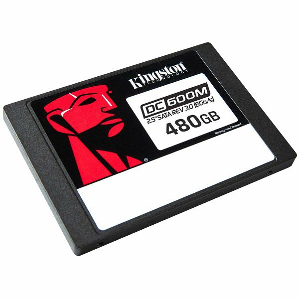 Kingston 480G DC600M (Mixed-Use) 2.5 Enterprise SATA SSD EAN: 740617334937