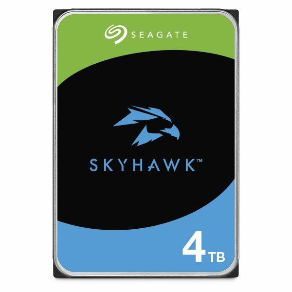 Seagate 4 TB 3,5" HDD, Skyhawk, 5900 RPM, 256MB