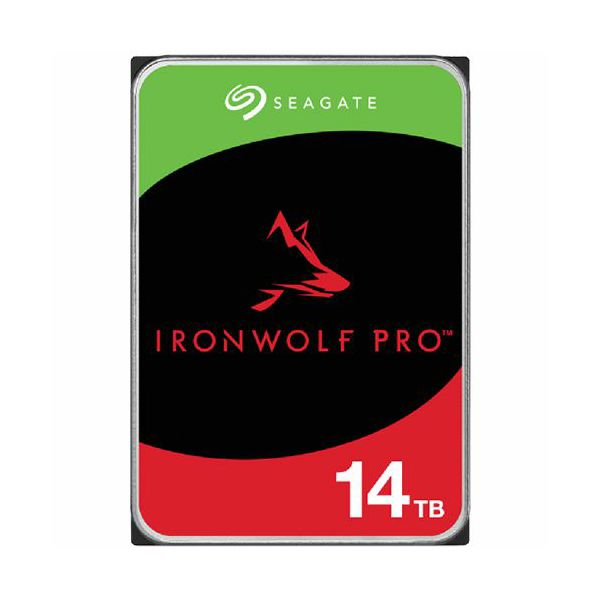 SEAGATE HDD Ironwolf pro NAS (3.5/14TB/SATA/rmp 7200)