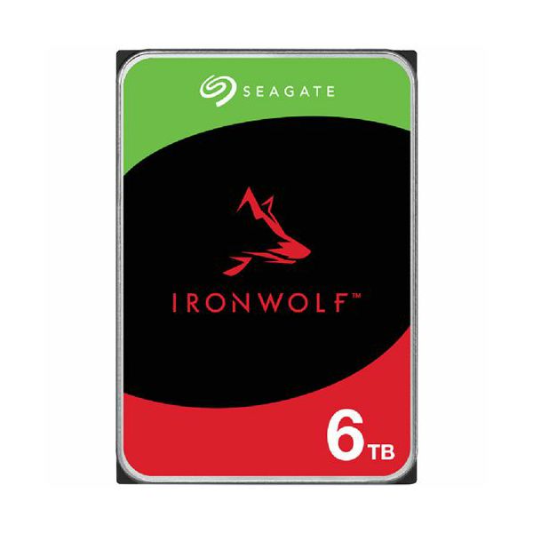 SEAGATE HDD IronWolf NAS (3.5/6TB/SATA 6Gb/s/rpm 5400)