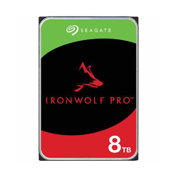 SEAGATE HDD Ironwolf pro NAS (3.5/8TB/SATA/rmp 7200)