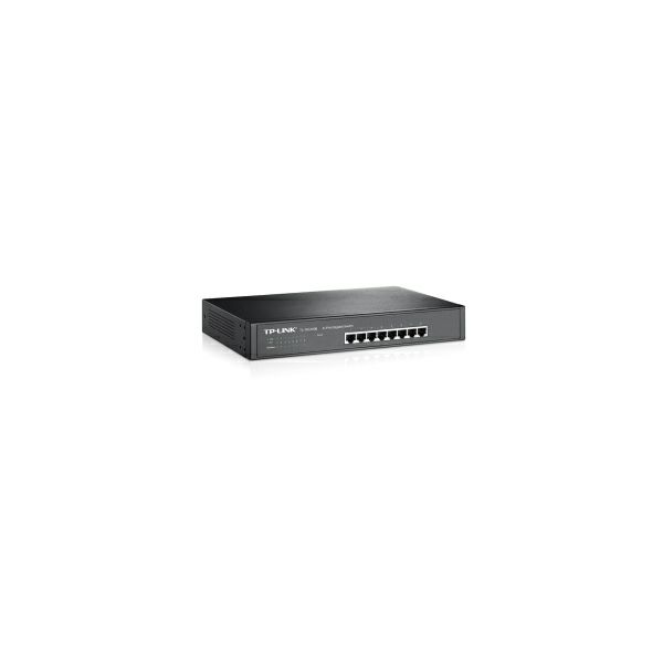 TP-Link 8-port Gigabit preklopnik (Switch), 8×10/100/1000M RJ45 ports, 1U 19", Rack mount, metalno kućište