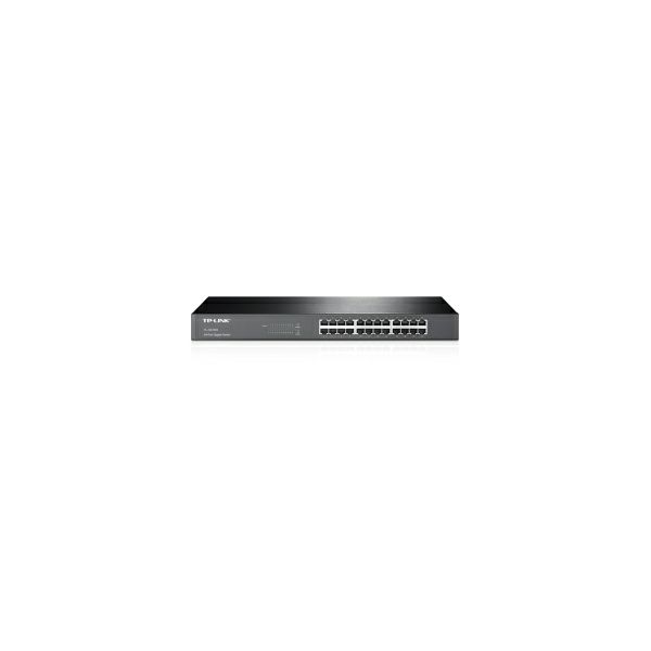 TP-Link 24-port Gigabit preklopnik (Switch), 24×10/100/1000M RJ45 ports, 1U 19" Rack, metalno kućište