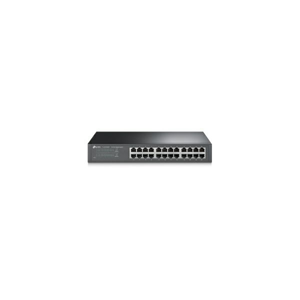 TP-Link 24-port Gigabit preklopnik (Switch), 24×10/100/1000M RJ45 ports, 13" Desktop/Rack, metalno kućište