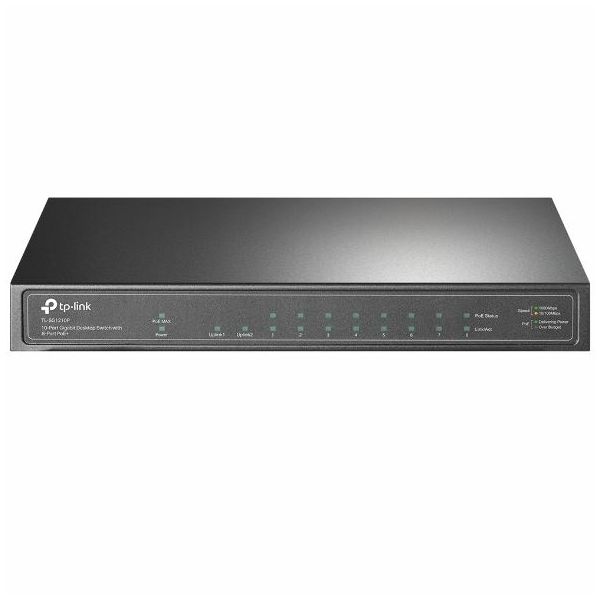 TP-Link 10-Port Gigabit Desktop Switch with 8-Port PoE