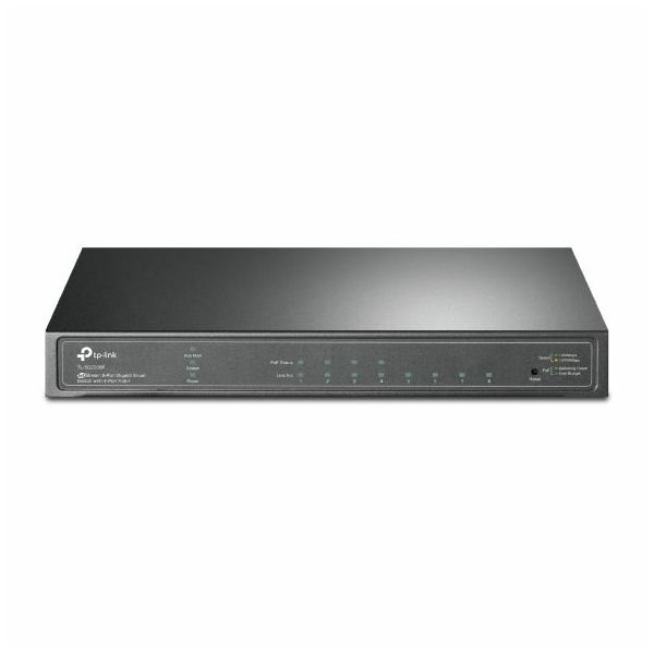 JetStream 8-Port Gigabit Smart Switch with 4-Port PoE