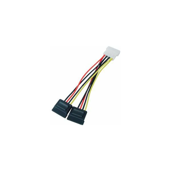 Transmedia 2x Sata Power Cable