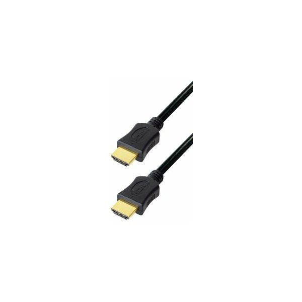 Transmedia HDMI cable with Ethernet 2m gold plugs