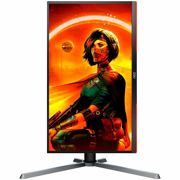 27" monitor with UHD display, 160Hz refresh rate, 1ms response time and Adaptive Sync