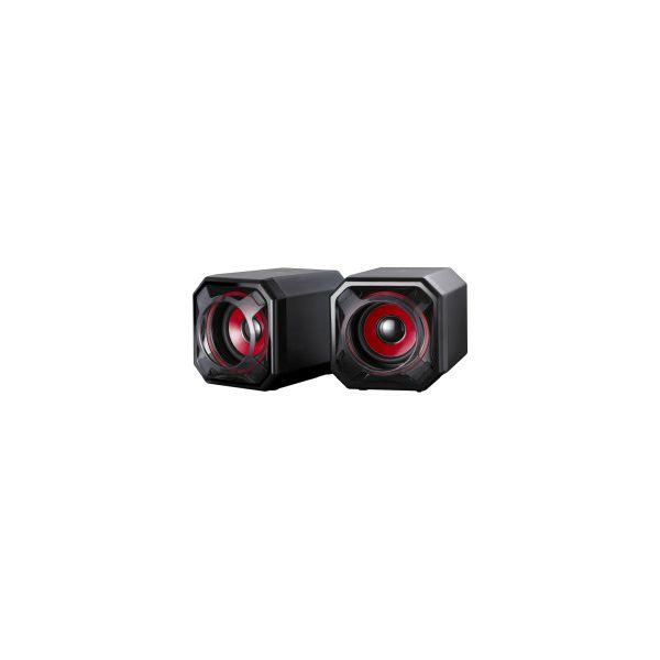 SureFire Gator Eye igraći zvučnici, 5W, 3.5mm/USB, crveni