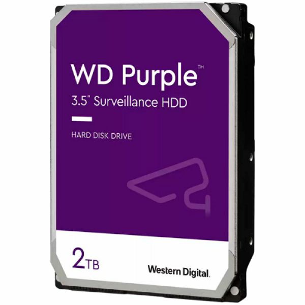 HDD AV WD Purple (3.5, 2TB, 256MB, 5400 RPM, SATA 6 Gb/s)