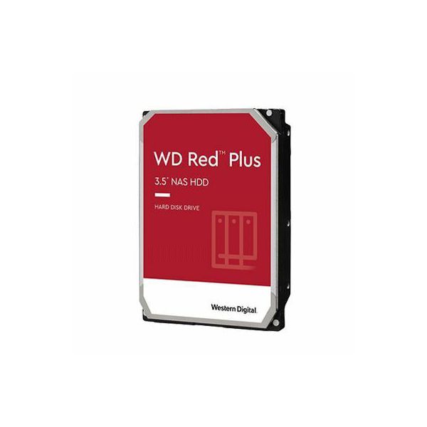 Western Digital 10 TB 3,5" HDD, 7200 RPM, WD RED Plus, 256MB