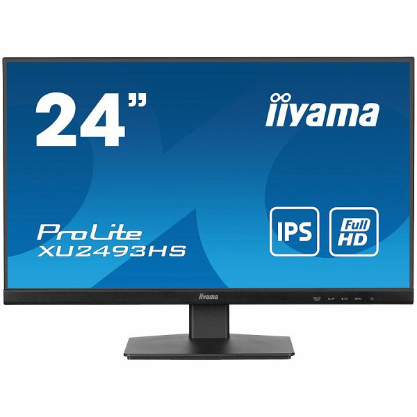 IIYAMA Monitor LED XU2493HS-B6 23.8" IPS 1920 x 1080 @100Hz  250 cd/m² 1300:1 0.5ms HDMI DP HDCP tilt