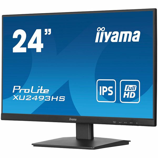 IIYAMA Monitor LED XU2493HS-B6 23.8" IPS 1920 x 1080 @100Hz  250 cd/m² 1300:1 0.5ms HDMI DP HDCP tilt