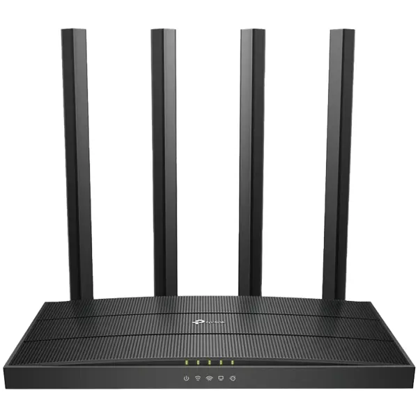 AC1200 Dual-Band Wi-Fi Router, 867Mbps at 5GHz + 300Mbps at 2.4GHz,  5 Gigabit Ports, 4  antennas, Beamforming, MU-MIMO,  IPTV, Access Point Mode, VPN Server, IPv6 Ready, Tether App
