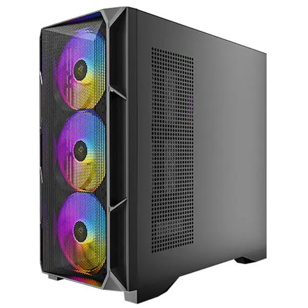 ANTEC AX1000 Midi-ATX ARGB okno gaming črno ohišje