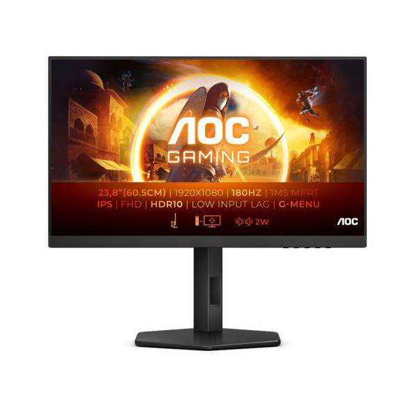 AOC 24G4X, 24", DP, 2xHDMI, HAS, 180Hz