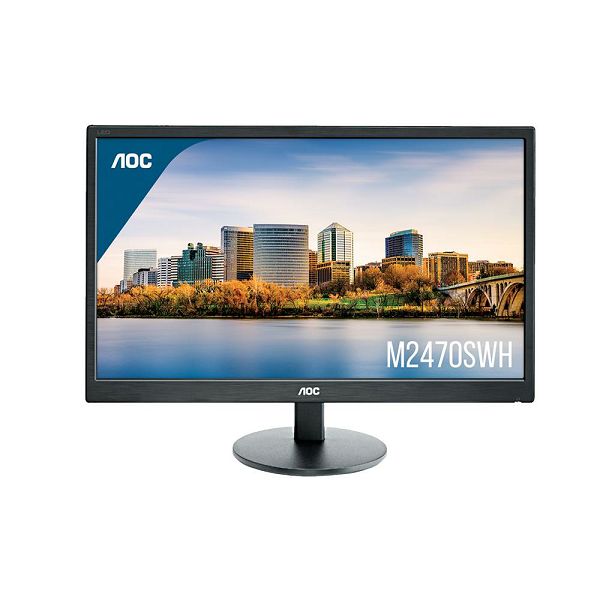 AOC LED VA 24" M24700SWH, VGA, 2xHDMI, zvu