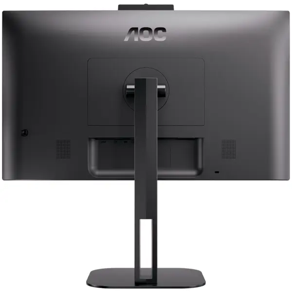 AOC Monitor 24V5CW 24" (23.8" viewable), FHD 1920x1080, IPS, 75Hz, 4ms (GTG), FreeSync, 2MP Webcam, 1x USB-C 3.2 (PD 65W, DP Alt Mode), 1x HDMI 1.4, 1x DP 1.2, USB hub, Speakers, Full Ergo