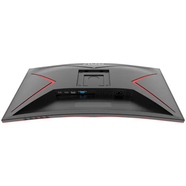 AOC Monitor Gaming C27G2E/BK 27” 165Hz VA 1920x1080, 350 cd/m² 3000:1 1 ms 2xHDMI VGA DisplayPort Speakers black/red