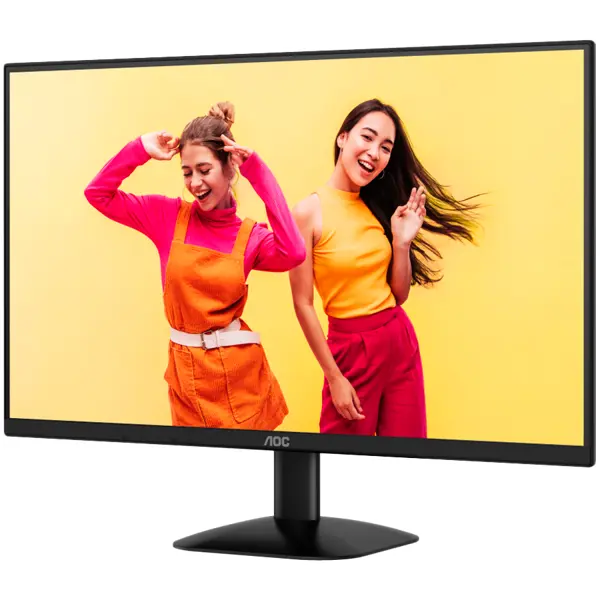 AOC Monitor Q27B35E 27" IPS, 2560x1440 QHD, 75Hz, 1ms MPRT (4ms GtG), 300 cd/m2, 1500:1, Adaptive Sync, HDR10, 1xHDMI, 1xDP, Tilt, VESA, 3y
