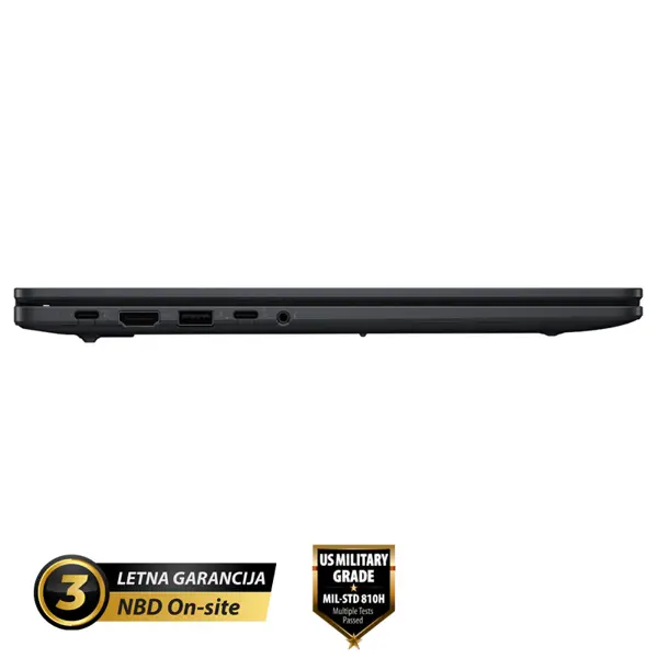 ASUS ExpertBook B1 15,6" (39,62cm) FHD Intel Core 7 240H 16GB 1TB prenosni računalnik B1503CVA-WB150U4D0N