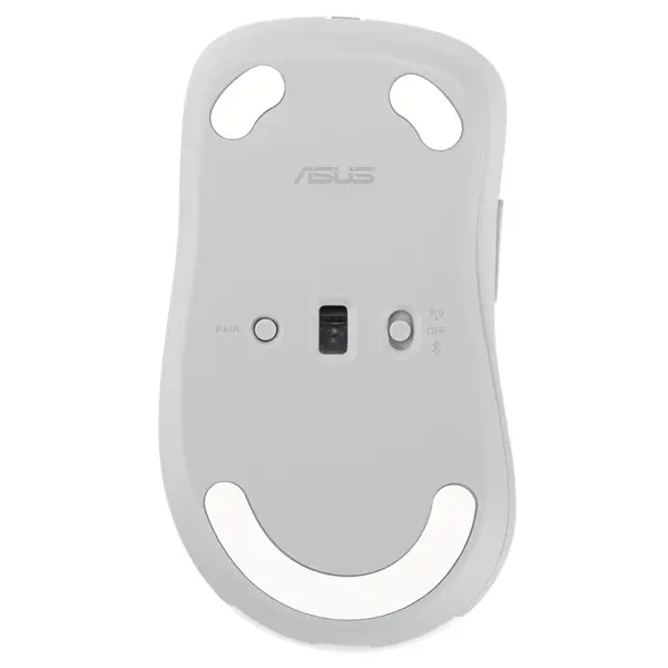 ASUS MD102 brezžična Bluetooth optična bela miška