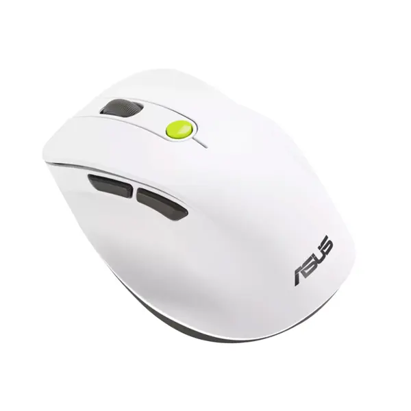 ASUS MD105 brezžična Bluetooth optična neonsko zelena miška