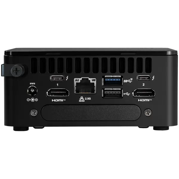 ASUS NUC 13pro/RNUC13ANHI300002I/Intel Core i3-1315U/Intel UHD Graphics/4xUSB/M.2 22x80 NVMe; 22x42 SATA/2.5 SATA slot/2,5Gbe LAN/2xHDMI/ 2x Thunderbolt 4 (USB-C+DP)/no Storage/no RAM/AX211.NGWG.NV/