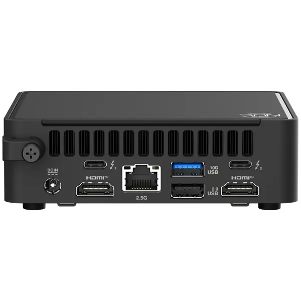 ASUS NUC 15 PRO/RNUC15CRKI300003/Core 3 100U 15W/Intel UHD graphics/no RAM/no Storage/Intel Wi-Fi 7 BE202/USB Total - 7/4 USB Type-A/3 USB Type-C (1x USB3.2 + 2x TB4)/2x HDMI 2.1/Support Displays - 4x