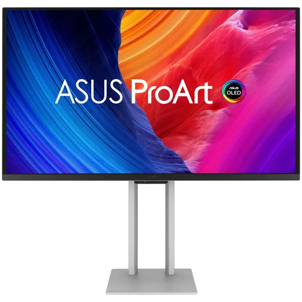 ASUS ProArt Display OLED PA27UCDMR Professional Monitor - 27" (26.5" viewable), 4K UHD (3840 x 2160), QD-OLED, 240Hz, 0.1ms, Auto Calibration, HDR-10, HLG, Dolby Vision, 99% DCI-P3, dE < 1, Thunderbol