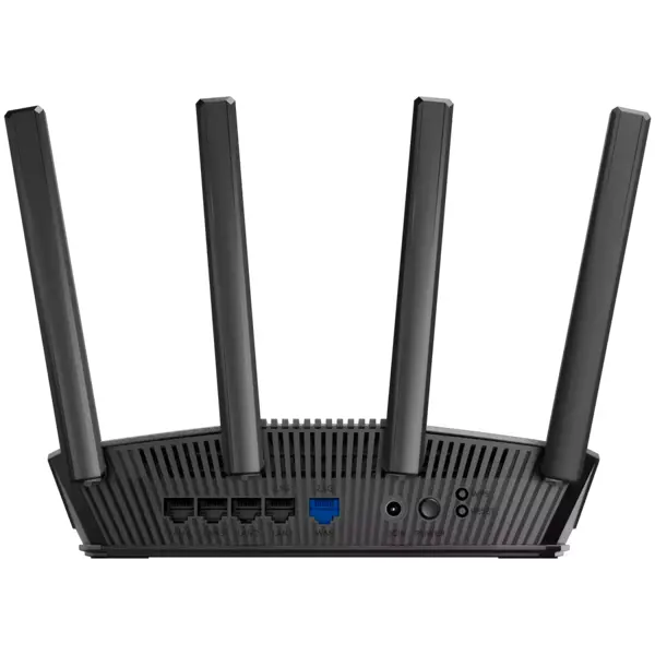 ASUS RT-BE59 BE5000 Dual-Band WiFi 7 (802.11be) Smart AiMesh Extendable Router, 4K-QAM, MLO, 2.5G WAN and LAN port, Up to 3 SSIDs for IoT Devices, Parental Controls & VPNs, Advanced Network Security
