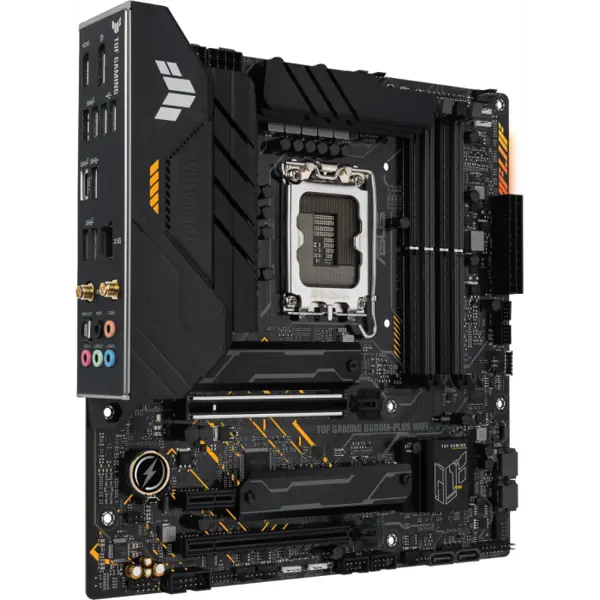 ASUS TUF GAMING B660M-PLUS WIFI, DDR5, SATA3, USB3.2Gen2x2, DP, WiFi, LGA1700 mATX