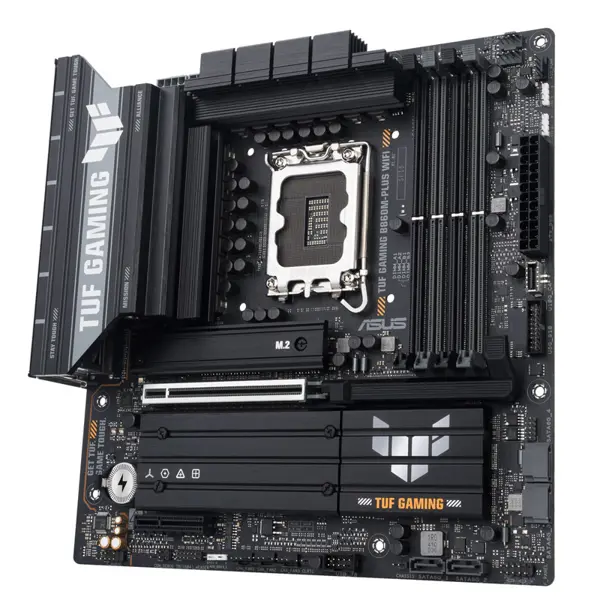 ASUS TUF GAMING B860M-PLUS WIFI LGA1851 DDR5 mATX gaming osnovna plošča