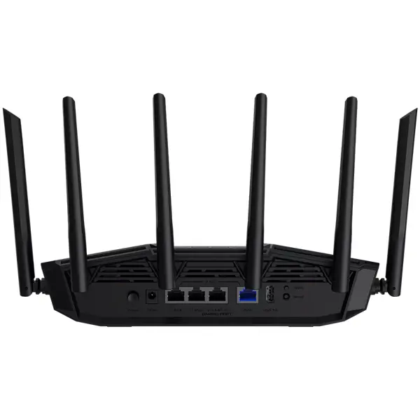 ASUS TUF Gaming BE9400 Tri-Band WiFi 7 (802.11be) Extendable Gaming Router, Quad 2.5G ports, 3-step Port Forwarding, Smart Home Master, AiMesh support, and AiProtection for Network Security