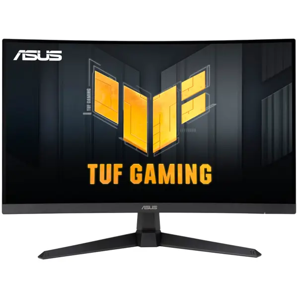 ASUS TUF Gaming VG27VQM1B Curved Gaming Monitor - 27, FHD (1920 x 1080), Fast VA, 1500R, 280Hz, ELMB, FreeSync, 1ms, FreeSync Premium, 90% DCI-P3, DisplayWidget Center